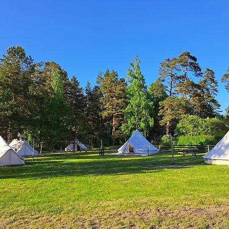 Glempings Berzciema Laguna Bērzciems Buitenkant foto