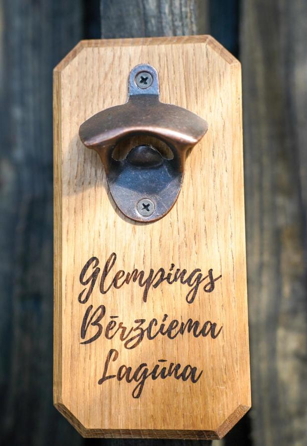 Glempings Berzciema Laguna Bērzciems Buitenkant foto