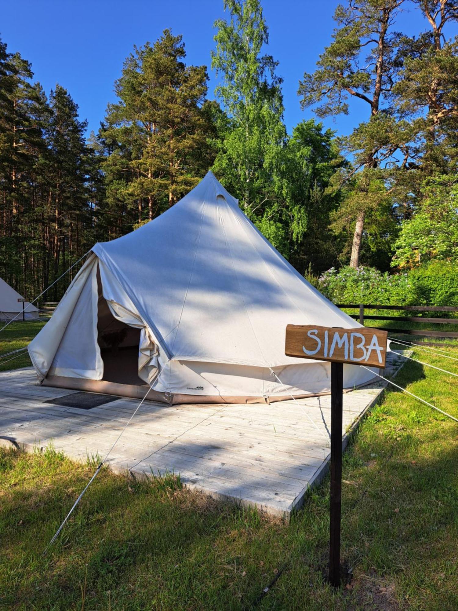 Glempings Berzciema Laguna Bērzciems Kamer foto